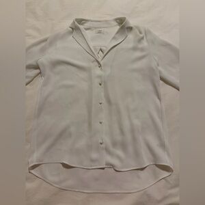 Aritzia Classic Cream Blouse